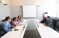  მიხეილ ჩხენკელი საქართველოში გაეროს ბავშვთა ფონდის წარმომადგენელს შეხვდა
