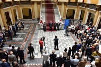 პარლამენტში მუჰაჯირობისადმი მიძღვნილი ღონისძიება გაიმართა