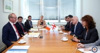 დავით ზალკალიანი ირლანდიის საგარეო საქმეთა და ვაჭრობის მინისტრს შეხვდა 