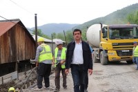 ამბროლაურში ინფრასტრუქტურული პროექტები მიმდინარეობს