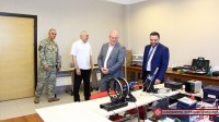 ეროვნული თავდაცვის აკადემია უახლესი ტექნიკითა და სასწავლო საშუალებებით აღიჭურვა