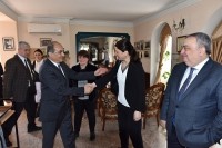სოფიო ქაცარავა კვიპროსის წარმომადგენელთა პალატის თავმჯდომარეს შეხვდა
