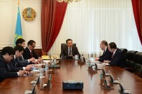 საქართველოს ელჩი ყაზახეთის რესპუბლიკის პრემიერ-მინისტრს შეხვდა