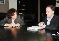 დავით ნარმანია პოლონეთის ელჩს შეხვდა დავით ნარმანია პოლონეთის ელჩს შეხვდა