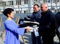თეა წულუკიანმა ესკორტის ოფიცრებს ახალი უნიფორმები გადასცა