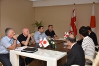  ალექსანდრე მოწერელია იაპონიის საერთაშორისო თანამშრომლობის ორგანიზაციის წარმომადგენლებს შეხვდა