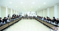 მიხეილ ჯანელიძემ სხვადასხვა რელიგიური კონფესიის მაღალი რანგის სასულიერო პირებისთვის გამართული კონფერენციის მონაწილეებს სიტყვით მიმართა