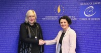 ნათია მეზვრიშვილი ადამიანის უფლებათა დაცვის კომისარ დუნია მიატოვიჩს შეხვდა
