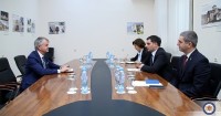 ვახტანგ მახარობლიშვილი საქართველოში კანადის ელჩს შეხვდა