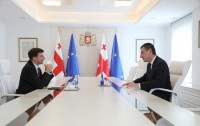 გიორგი გახარიამ ავსტრიის რესპუბლიკის საგანგებო და სრულუფლებიან ელჩთან საქართველოში გამოსამშვიდობებელი შეხვედრა გამართა
