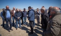 ლევან დავითაშვილი ტარიბანას ზამთრის საძოვრებზე მეცხვარეებთან ჩავიდა