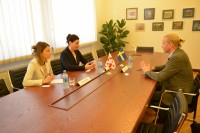 სოფიო ქაცარავა შვედეთის პარლამენტის დეპუტატს შეხვდა