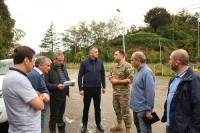 ზურაბ პატარაძე ქობულეთის სტიქიის ზონაში არსებულ მდგომარეობას ადგილზე გაეცნო