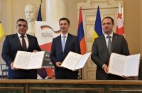 გივი მიქანაძის თავმჯდომარეობით ლვოვში აღმოსავლეთ პარტნიორობის წევრი ქვეყნების პარლამენტის აპარატის უფროსების შეხვედრა გაიმართა