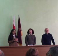 ნინოწმინდაში "ნატოსა და ევროკავშირის შესახებ" საინფორმაციო ცენტრის წარმომადგენლებთან უვიზო მიმოსვლს შესახებ შეხვედრა გაიმართა
