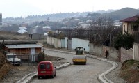 ისნის რაიონში ინფრასტრუქტურული სამუშაოები მიმდინარეობს 