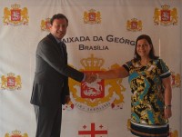 საქართველოს ელჩი ვენესუელის დროებითი პრეზიდენტის მიერ ბრაზილიაში დანიშნულ დიპლომატიურ წარმომადგენელს შეხვდა