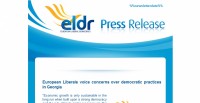 ევროპელი ლიბერალ-დემოკრატები საქართველოში შექმნილი ვითარების გამო წუხილს გამოთქვამენ 