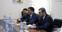 ვახტანგ მახარობლიშვილი წითელი ჯვრის ვიცე-პრეზიდენტს შეხვდა