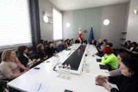 „ახალი სკოლის მოდელში“ სახელოვნებო განათლების პროექტის გაფართოებასთან დაკავშირებით საქართველოს მუზეუმების წარმომადგენლებთან შეხვედრა გაიმართა  „ახალი სკოლის მოდელში“ სახელოვნებო განათლების პროექტის გაფართოებასთან დაკავშირებით საქართველოს მუზეუმების წარმომადგენლებთან შეხვედრა გაიმართა
