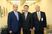 დიმიტრი ქუმსიშვილი და კობა გვენეტაძე საერთაშორისო სავალუტო ფონდის განმკარგულებელი დირექტორის მოადგილეს შეხვდნენ