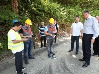 ზურაბ პატარაძე მაჭახელას ხეობის ინფრასტრუქტურულ პროექტებს გაეცნო