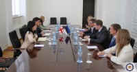 ვახტანგ მახარობლიშვილმა ესტონეთის საპარლამენტო დელეგაციასთან შეხვედრა გამართა
