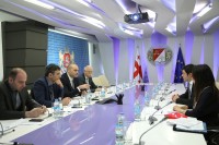 მამუკა ბახტაძე საერთაშორისო სარეიტინგო კომპანია „FitchRatings”-ის წარმომადგენლებს შეხვდა