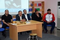 N5 ქალთა პენიტენციურ დაწესებულებას ძალოსნობაში ოლიმპიური ჩემპიონები ესტუმრნენ