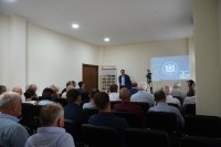 ჩხოროწყუში სოფლის მეურნეობის სამეცნიერო-კვლევითი ცენტრის გასვლითი შეხვედრა გაიმართა