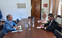 მამუკა მდინარაძე ისრაელის სახელმწიფოს ახალ ელჩს, რან გიდორს შეხვდა