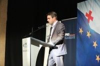 ირაკლი შიოლაშვილი სიღნაღში ამომრჩევლებს შეხვდა