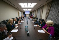 კახა კალაძე კომპანია „ცენტრ პოინტის“ მშენებლობის შედეგად დაზარალებულებს შეხვდა 
