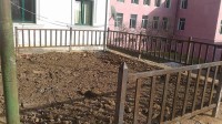 ღორჯომში სოფლის ცენტრის კეთილმოწყობა მიმდინარეობს