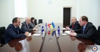 დავით ზალკალიანი საქართველოში უკრაინის ელჩს შეხვდა