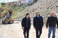 გაზაფხულის ქუჩაზე კაპიტალური შეკეთების სამუშაოები მიმდინარეობს