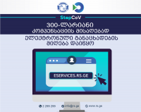 300-ლარიანი დახმარებების მიღების შესახებ შემოსავლების სამსახური განმარტებას აკეთებს