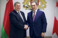 დიმიტრი ქუმსიშვილი ბელარუსის პრემიერ-მინისტრის მოადგილეს შეხვდა
