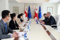 მამუკა ბახტაძე ჩინეთის ელჩს შეხვდა
