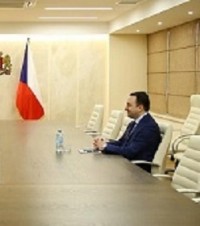 ირაკლი ღარიბაშვილი ჩეხეთის ელჩს შეხვდა 