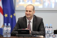 მიხეილ ჯანელიძე სომეხ კოლეგას შეხვდა