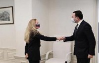 კელი დეგნანი ირაკლი ღარიბაშვილს: აშშ-ი გააგრძელებს საქართველოს მხარდაჭერას, რათა ქვეყანამ შეძლოს ეკონომიკის ამოქმედება, კორონავირუსის პანდემიაზე რეაგირება და უსაფრთხოების ძლიერ ნიშნულზე შენარჩუნება