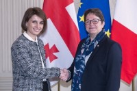 თამარ ჩუგოშვილი საფრანგეთის ეროვნული ასამბლეის ვიცე-პრეზიდენტ ს შეხვდა