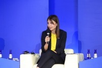 ნინო ჯავახაძემ სიტყვით გამოსვლისას უვიზო მიმოსვლის პოლიტიკურ მნიშვნელობასა და ევროკავშირთან მჭიდრო თანამშრომლობას გაუსვა ხაზი