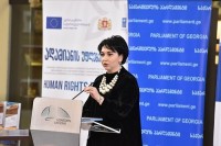 პარლამენტში ეკა ბესელიას წიგნის „სამაგიდო წიგნი პარლამენტისთვის“  პრეზენტაცია გაიმართა ​
