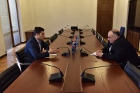 ზაზა გაბუნია თვითმმართველობის ეროვნული ასოციაციის აღმასრულებელ დირექტორს შეხვდა   