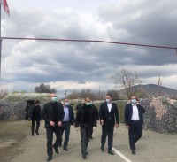  ვახტანგ გომელაურმა შიდა ქართლში, საოკუპაციო ხაზის მიმდებარე ტერიტორიაზე არსებული საგუშაგოები მოინახულა