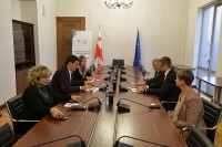 გიორგი ბეგაძე ესტონეთის საერთაშორისო სავაჭრო პალატის ICC-ის გენერალურ მდივანს შეხვდა
