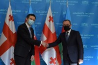პარლამენტში აზერბაიჯანის საგარეო საქმეთა მინისტრს უმასპინძლეს