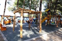 გოძიაშვილის სახელობის პარკში კეთილმოწყობის სამუშაოები მიმდინარეობს